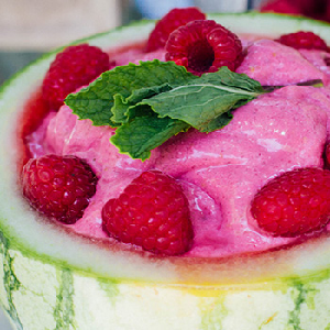 Healthy Desserts - Raspberry Banana Ice Cream | Rachel Freebairn Fitness