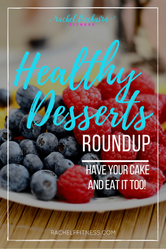 Here's a roundup of healthier dessert recipes so we can still feel like we're indulging - but without all the guilt! These 9 healthy desserts are all made with fruit, which adds the sweetness factor you're looking for without a ton of extra added sugar. Remember, these ARE still desserts though, so everything in moderation and you'll be fine!  |Rachel Freebairn Fitness | Strawberry Desserts | Raspberry Desserts | Cherry Desserts | Chocolate Desserts | #healthydessert #healthyish #dessertrecipes